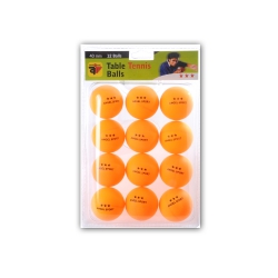 Weible Tischtennis - Bälle - 3-Stern - orange - 12 Stück 245855