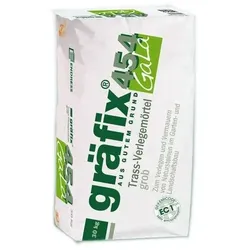 gräfix 454 Trass-Verlegemörtel, grob - 30 kg Sack