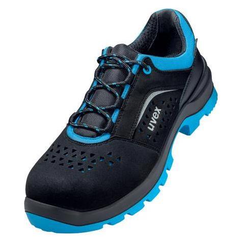 Uvex Halbschuh gelocht 9554 schwarz PU/PU (S1, 37) (9554937)