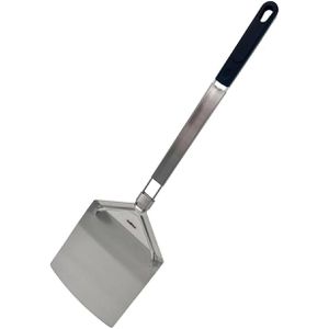 Grillfürst Pizzaschieber XXL 23-097, 24 x 25 cm, aus Edelstahl mit Kunststoffgriff