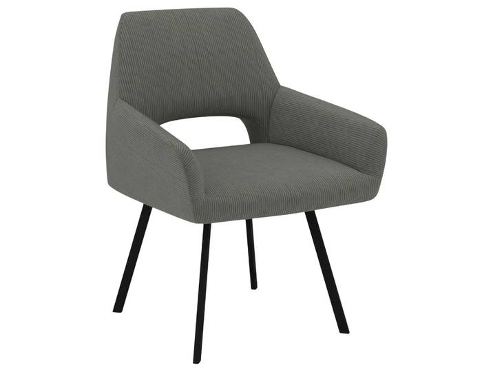 Stuhl Vega - von UrbanDesign Drehfunktion, Fuss schwarz matt, Stoff forest