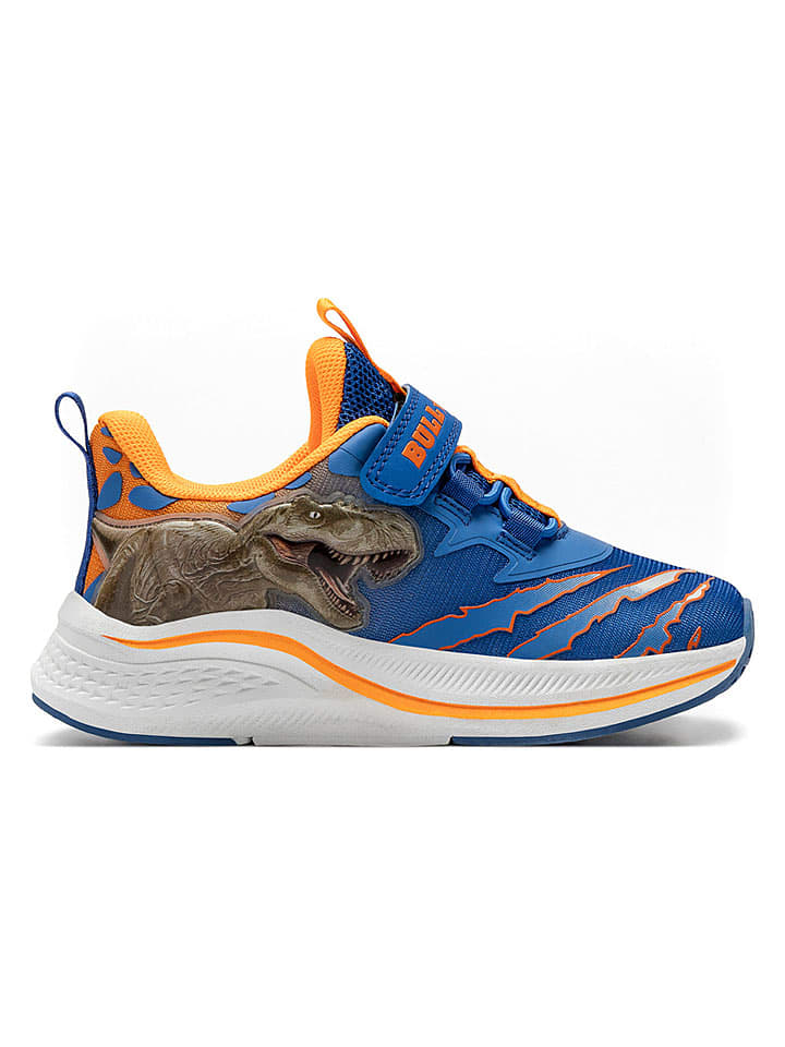 Bull Boys Sneakers "Hunting Rex" in Blau/ Orange - 29
