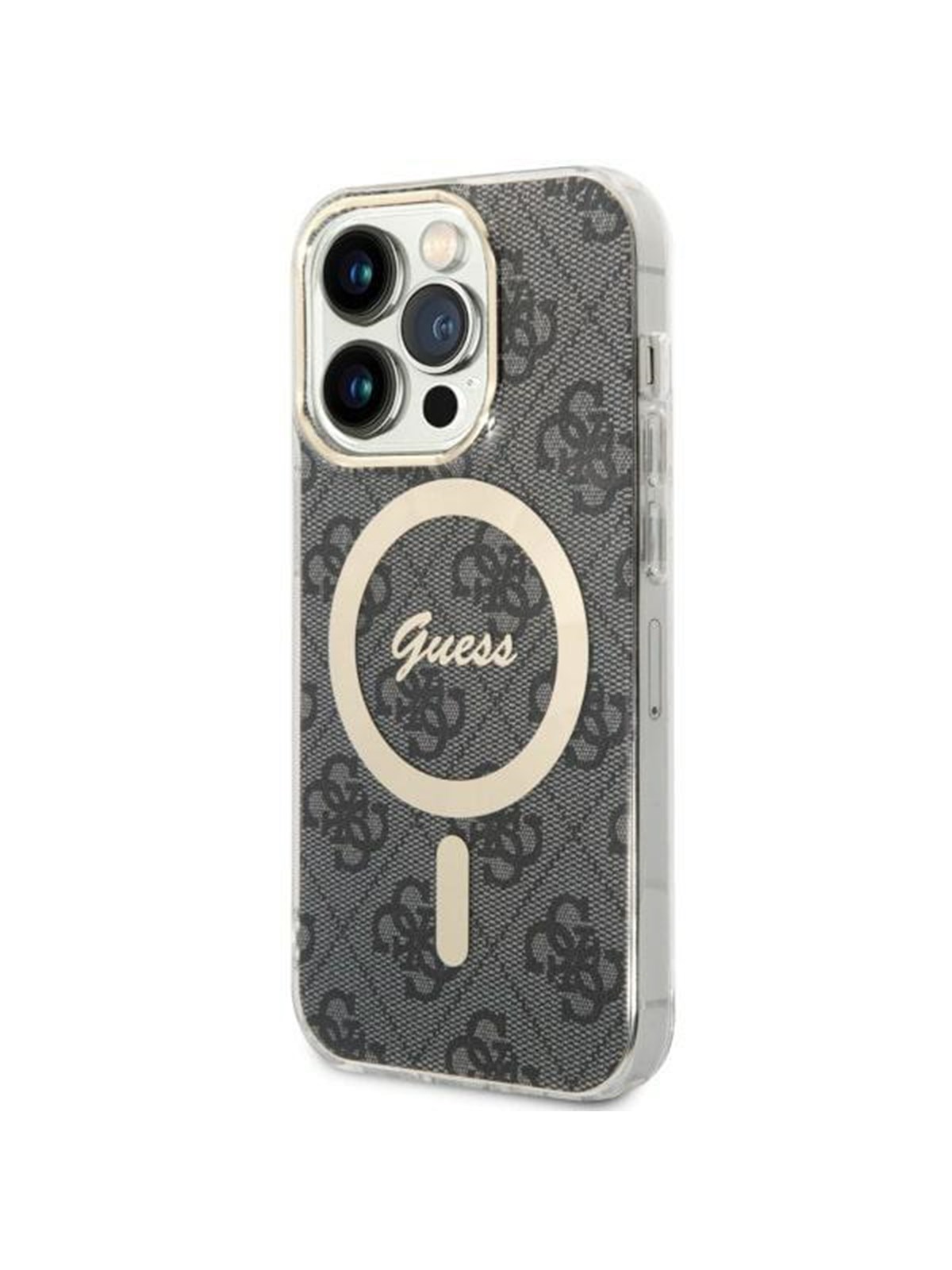 GUESS 4G MagSafe case for iPhone 14 Pro - black