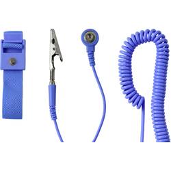 Antistat 066-0065 ESD-Handgelenkband Blau