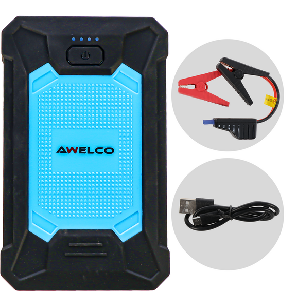 Awelco MISTER CHARGE 600 - Multifunktionales tragbares Starthilfegerät - Powerbank