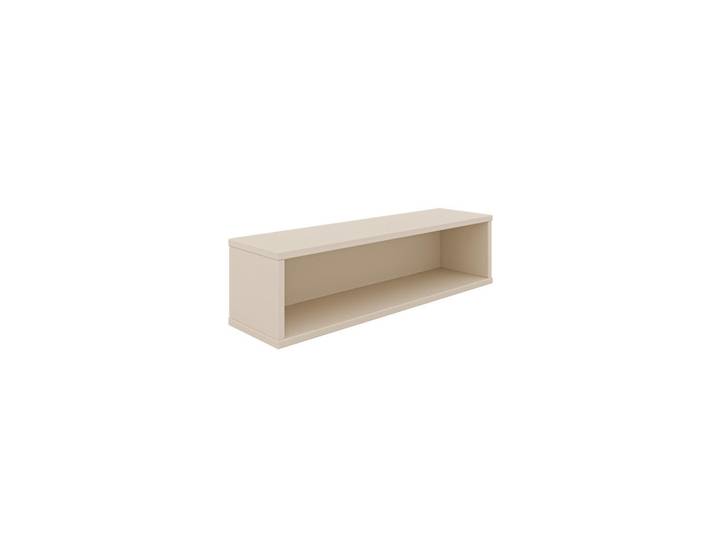 Paidi Wandregal Malio, Beige, 70x18.5x18.7 cm, Blauer Engel, Goldenes M, Wohnzimmer, Regale, Wandregale