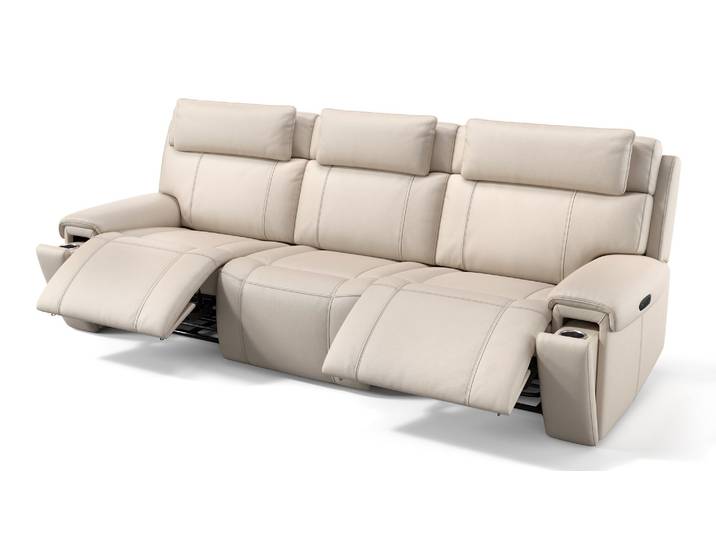 XXL Relaxsofa 3-Sitzer ARDEA Megasofa elektrisch Bigcouch Relaxcouch Herz Waage Funktion