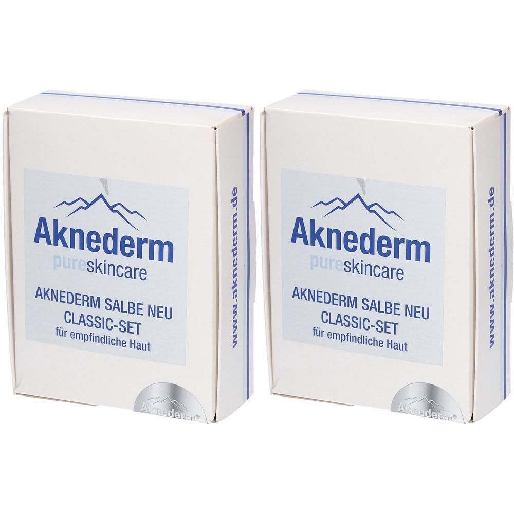 Aknederm Salbe Neu Classic-Set Salbe+Tinkt.empf.H. 2x 2x1 St Kombipackung