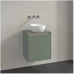 Villeroy und Boch Collaro Waschtischunterschrank C14900AF 50x54,8x38cm, Waschtisch mittig, soft green