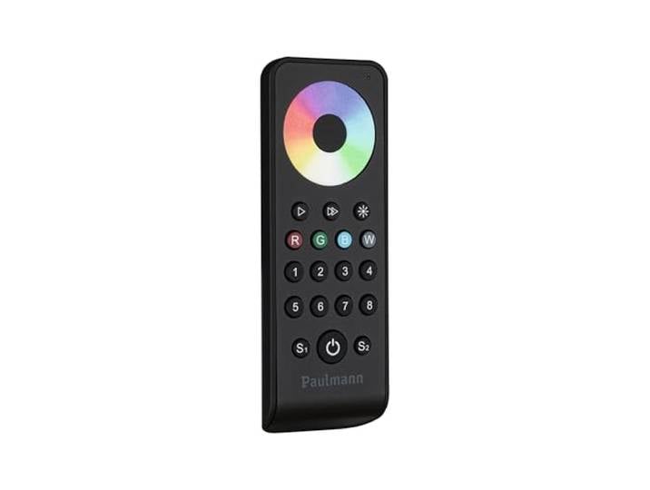 Paulmann 78473 Télécommande Pro Strip LED RGBW CC 2x1.5V Noir\, bandes LED