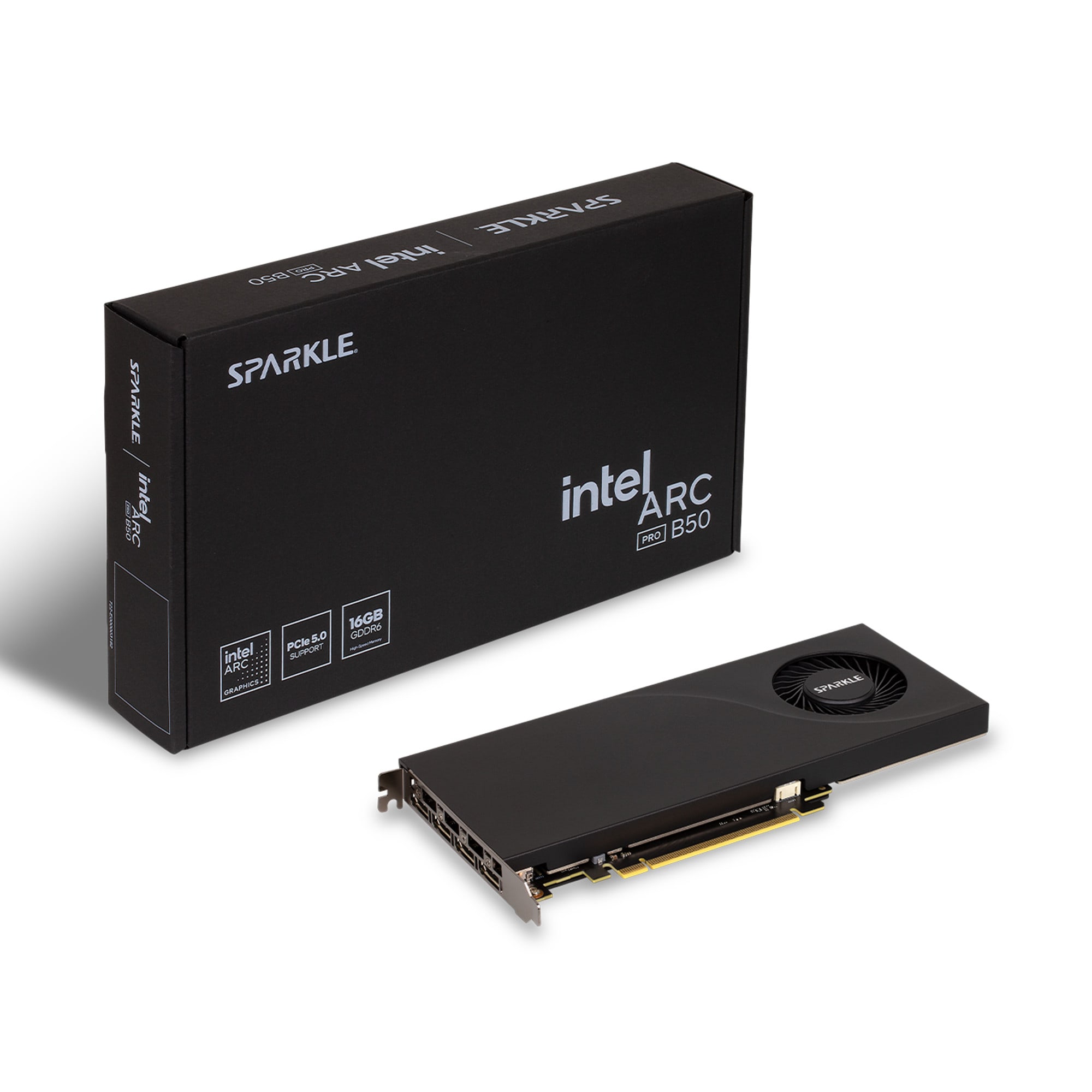 SPARKLE Intel Arc Pro B50 Grafikkarte 16 GB