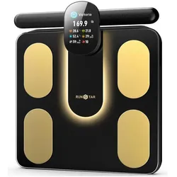 Runstar, Personenwaage, 8E SmartScan Pro Körperfettwaage (180 kg)
