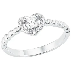 Tchibo - Amor Ring mit Herz-Symbol - Damen - Gr. 18 - silber