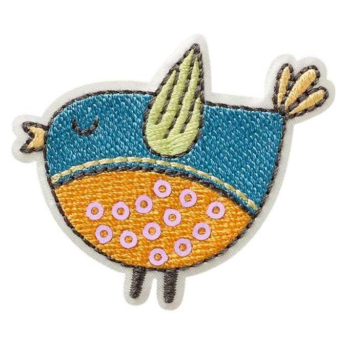 Mono Quick Vogel mit Pailletten (5.10 x 4.60 cm) (6162)