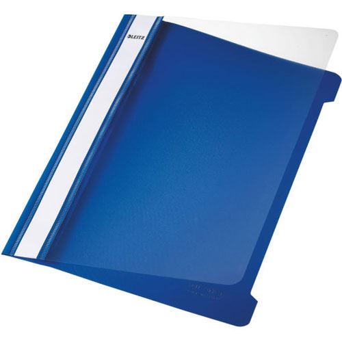LEITZ Schnellhefter 4197 Kunststoff blau DIN A5