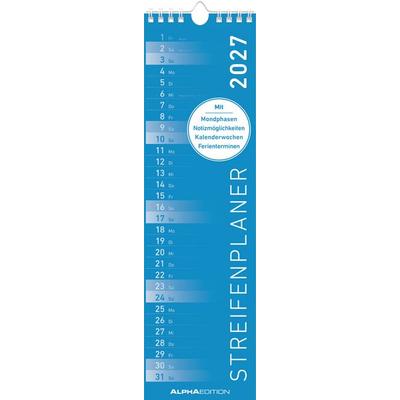 Streifenplaner Mini BLAU 2027