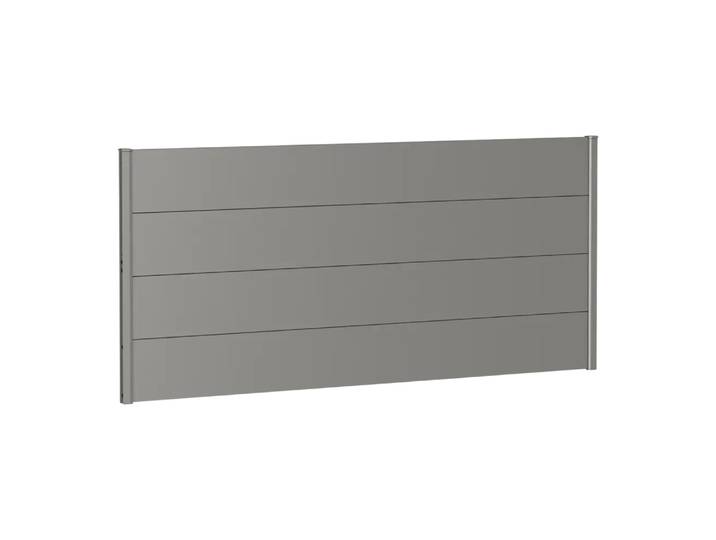 Sichtschutz Enns, Biohort, quarzgrau, Metall