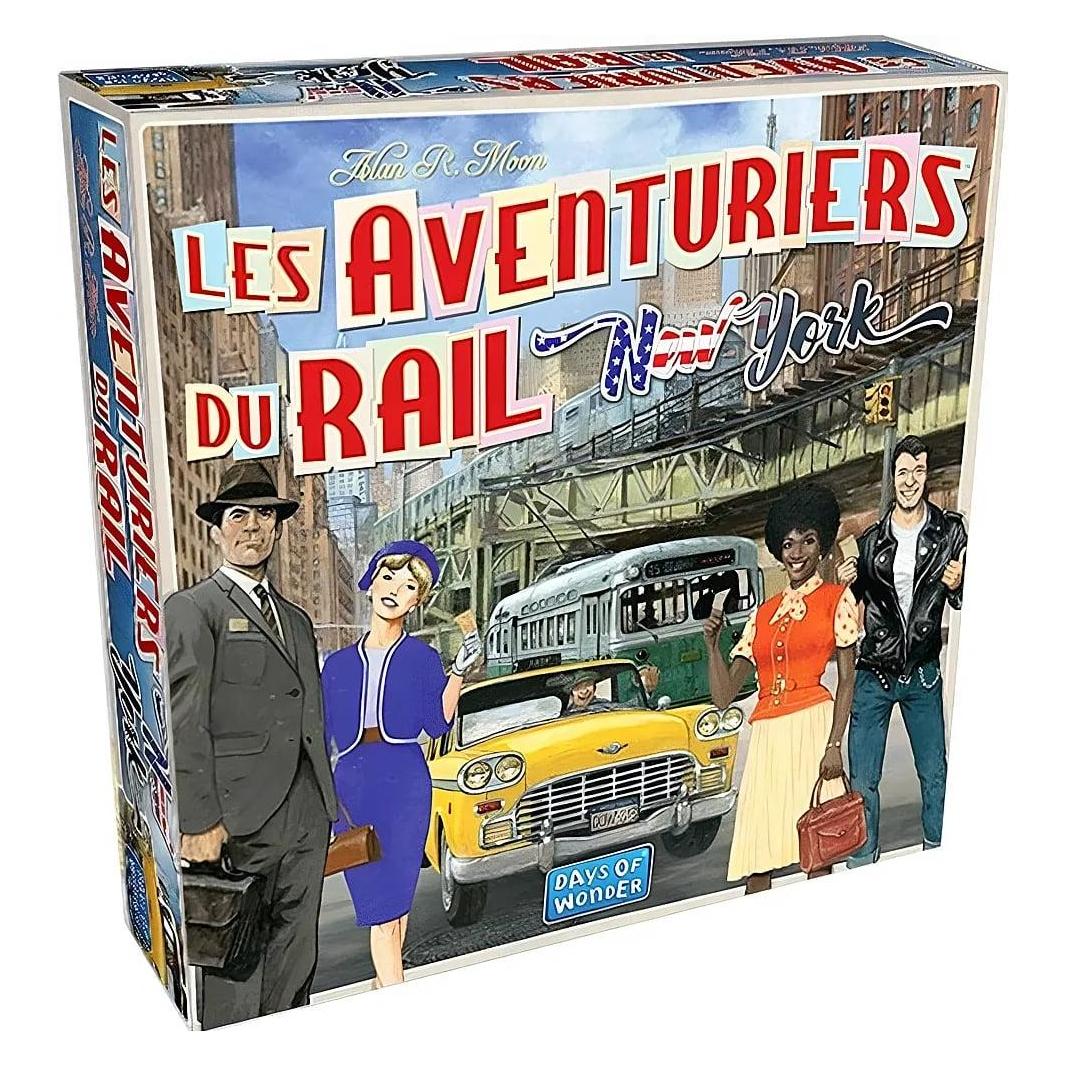 Days of Wonder Ttr Les Aventuriers Du Rail New York (Fr) (Französisch, 2 - 4 Spieler) (AVE23)