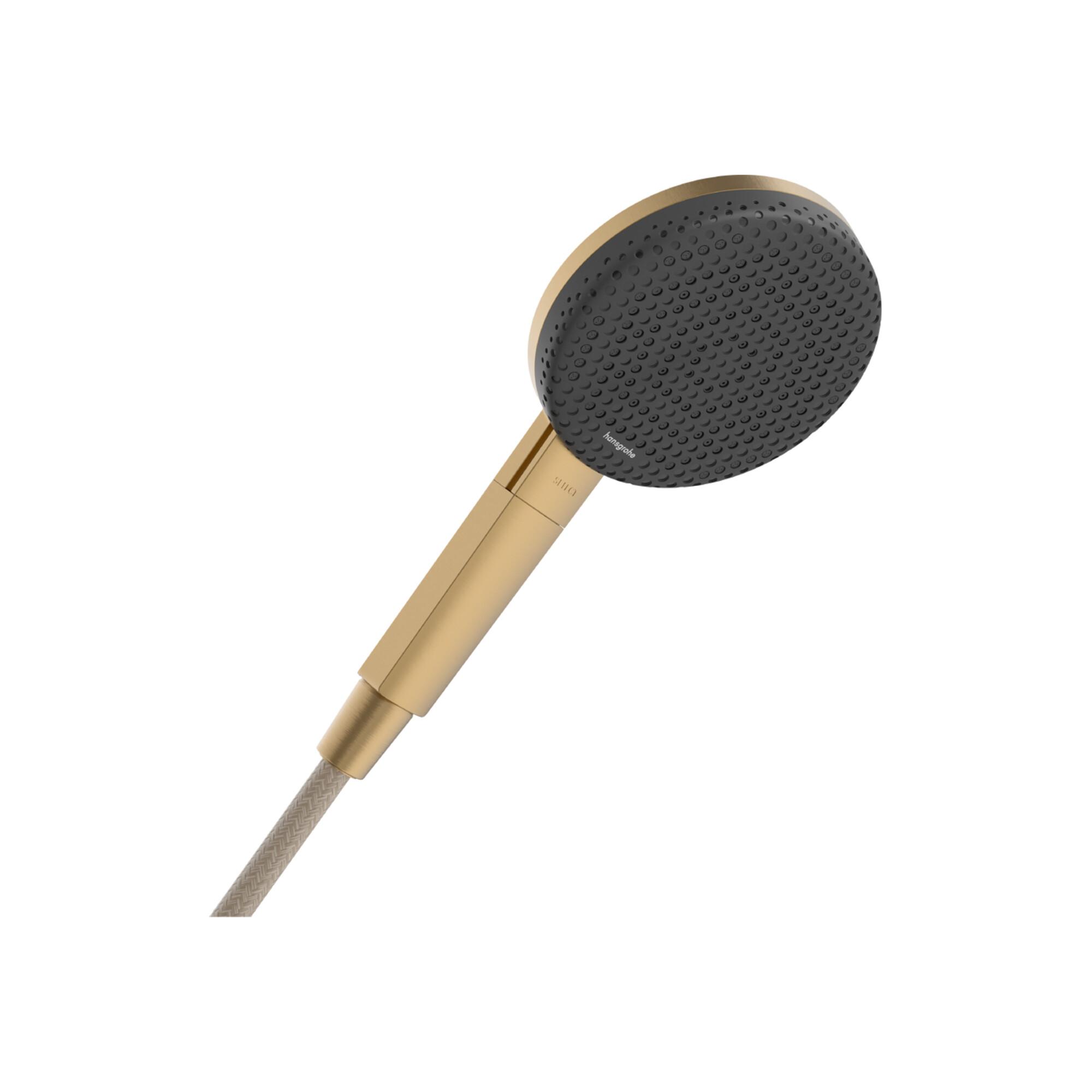 hansgrohe Handbrause Raindance Alive Sel. S 125mm Brausekopf, 3jet, brushed bronze (24500140)
