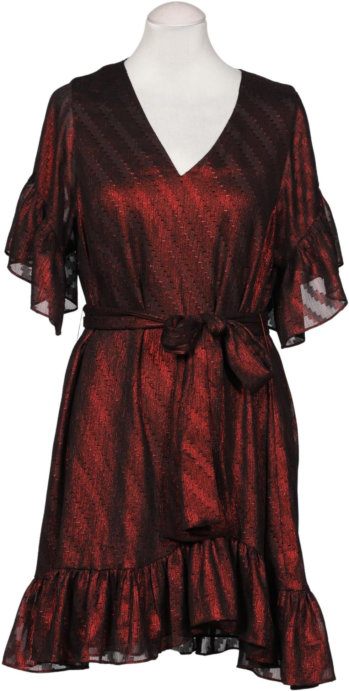 All Saints Damen Kleid, Rot, Gr. M, Synthetik - Second Hand