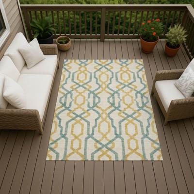 Addison Rugs Machine Washable Indoor/ Outdoor Geo Martin Chantille Rug