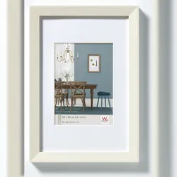 walther + design Fiorito Holz Bilderrahmen 30x40 cm, WEISS
