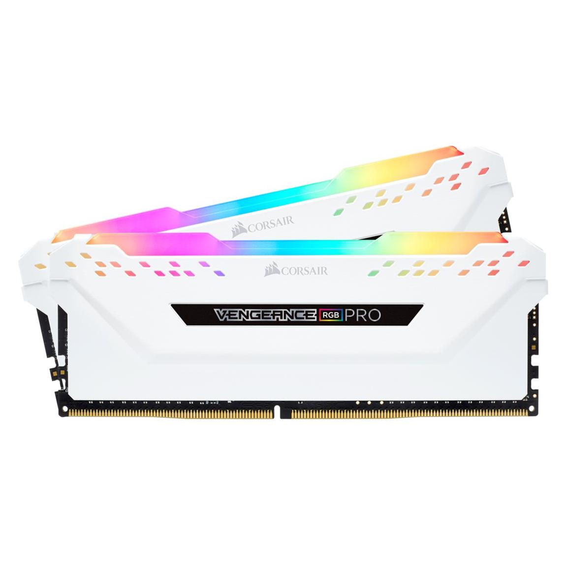 Corsair Vengeance RGB Pro (2 x 8GB, 3000 MHz, DDR4-RAM, DIMM) (CMW16GX4M2C3000C15W)