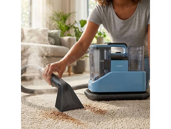 Dampfreiniger & Waschsauger 1650 W, 16000 Pa, 32 x 30,8 x 21 cm