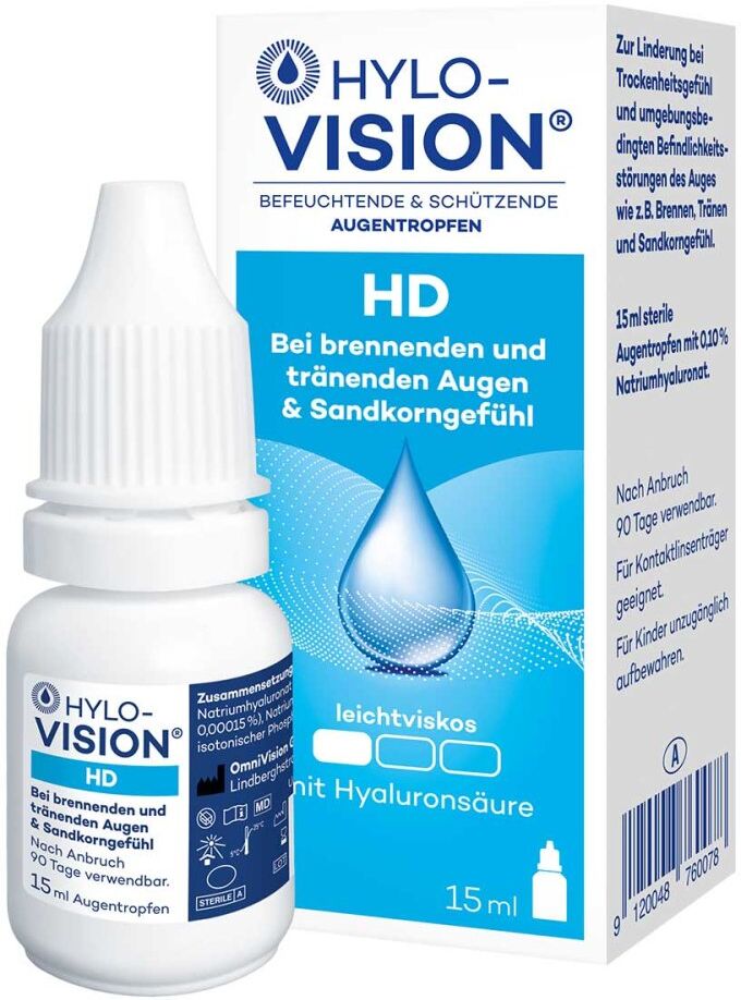 Hylo-Vision HD Augentropfen 15ml