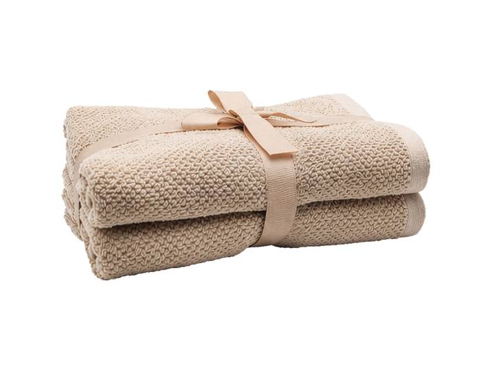 Handtuch Fiona Sand Bio-Baumwolle GOTS 50 x 100 cm - Material: 100% Bio-Baumwolle GOTS - Handtuch