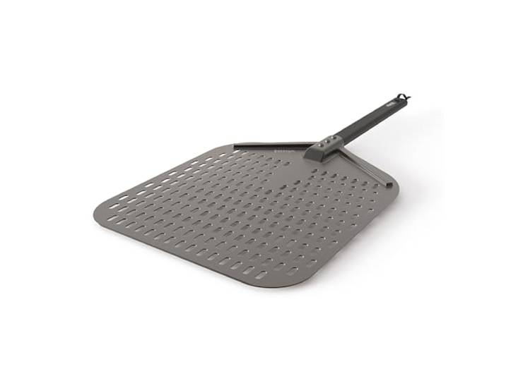 Ninja Woodfire Pelle à pizza pour Four d'extérieur OO101UK légère\, perforée Résistante à la rouille\, pour des pizzas de 30cm\, noire\, utilisable pour les barbecues ou grillades - XSKPZPLEU