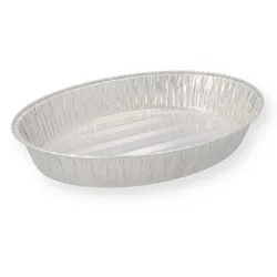 Nette 20 Aluschalen oval Gänsebräter 45x32x7cm