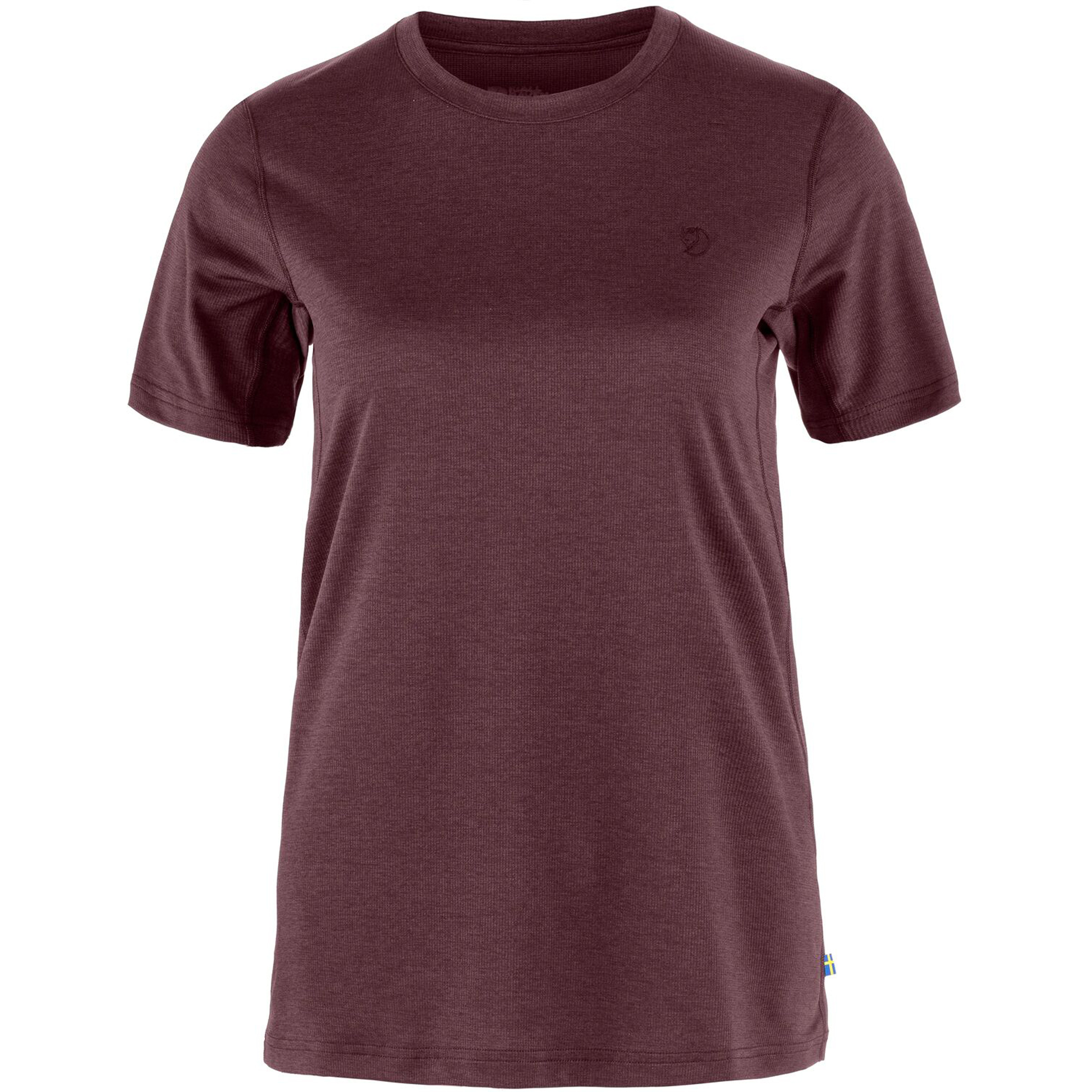 Fjällräven Abisko Day Hike Damen T-Shirts lila Größe M Camping