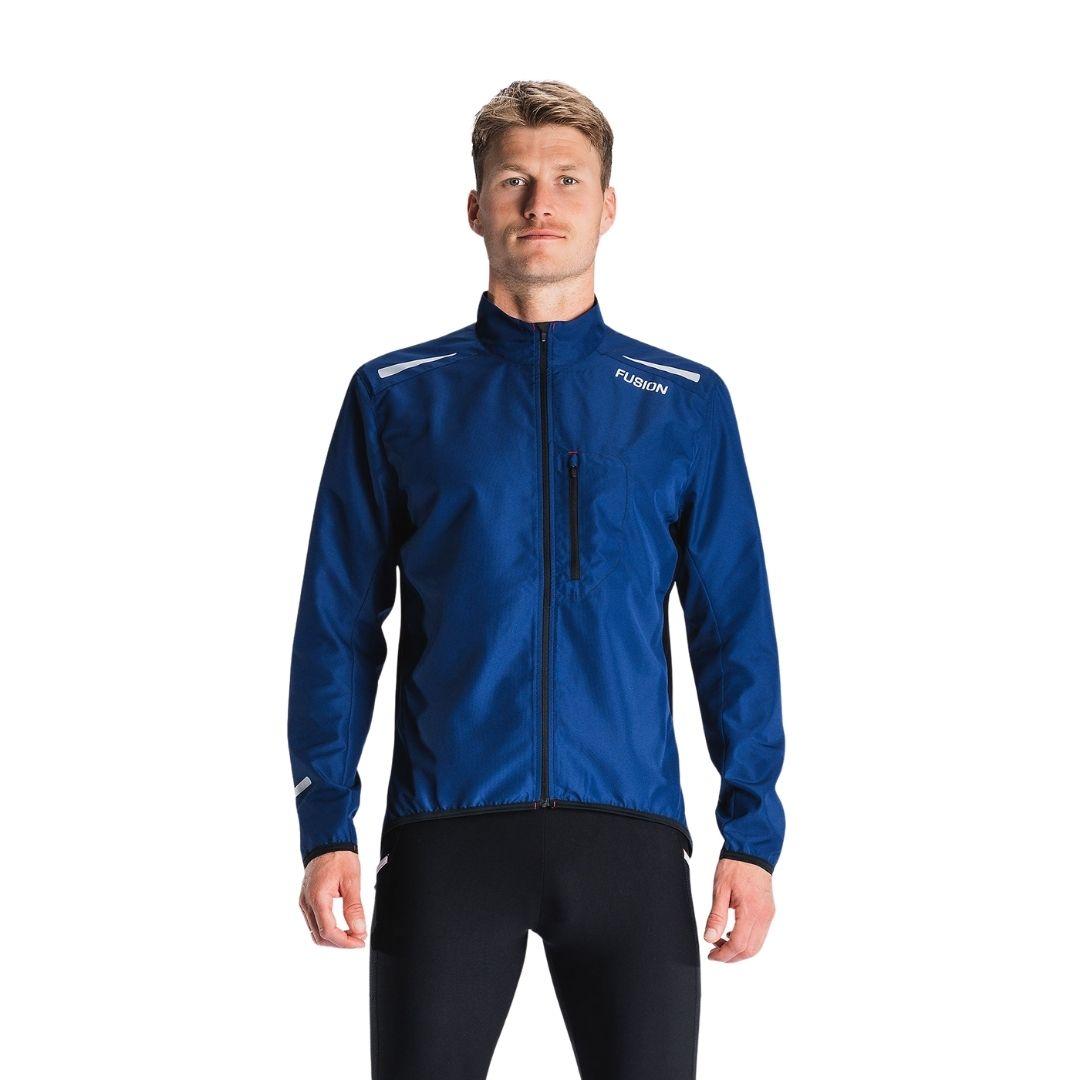 Fusion Herren S1 Run Jacket blau