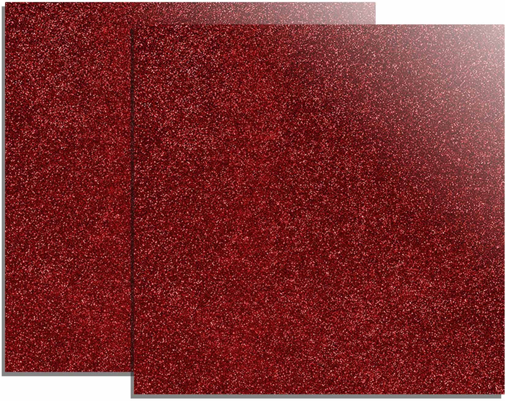 xTool 3 mm Red Glitter Acrylic Sheets (2-Pack)
