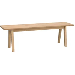 Sitzbank Melfort aus Eiche, skandinavischer Stil, natur, 3 Sitzplätze, Rowico