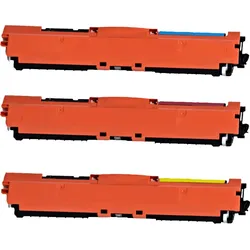 3 Ampertec Toner ersetzt HP CF341A 126A Multipack CMY