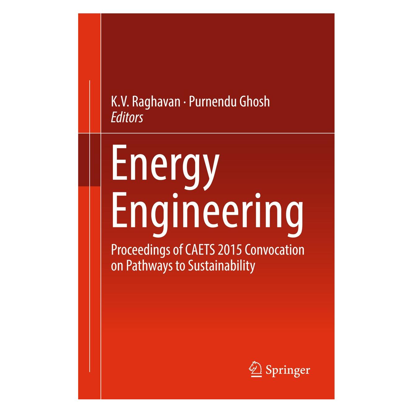 Springer Energy Engineering (Englisch, Hardcover, K.V. Raghavan, Purnendu Ghosh) (9789811031014)