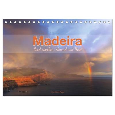 Madeira, Insel zwischen Himmel und Meer (Tischkalender 2027 DIN A5 quer), CALVENDO Monatskalender