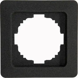 Kopp 305615004 HK02 - Abdeckrahmen, 1-fach, Farbe: anthrazit