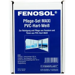 FENOPLAST Fenosol Pflege-Set PVC-Hart-weiß MAXI