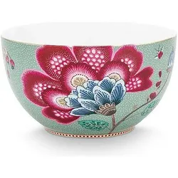 PIP Studio Blooming Tales Fantasy Blue Bowl 18cm, Schüssel + Schale, Blau