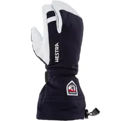 Hestra Army Leather Heli Ski 3 finger Handschuh | Gr. 9 | rot - rot