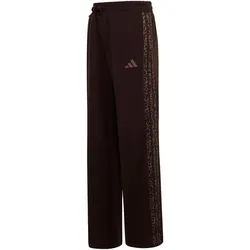 adidas 3-Streifen Animalprint Jogginghose Mädchen KZ0140 - aurora coffee/multicolor/earth strata 128