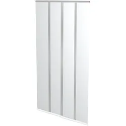 POWERTEC Plus Fliegengitter Türvorhang 100x220cm Weiß