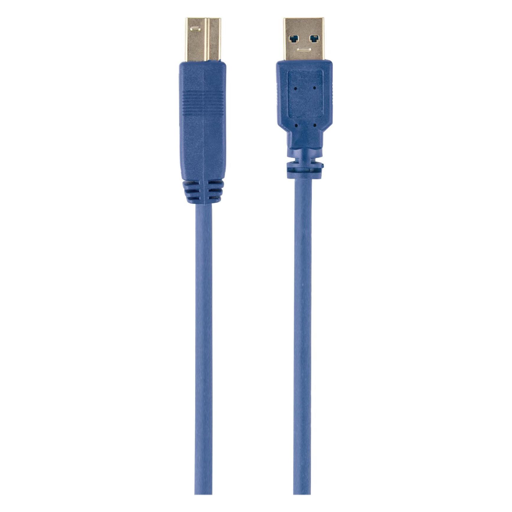 Gembird USB-Kabel USB Typ A (M) bis USB Type B (M) (1.83 m, USB 3.2 Gen 1) (CCP-USB3-AMBM-6)