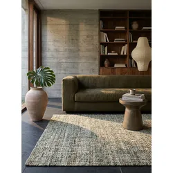 Wollteppich uni Grün 200 x 290 cm - OTLEY   Kadima Design