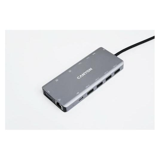 Canyon CNS-TDS12 Dockingstation (USB-C, 13 Ports) (CNS-TDS12)