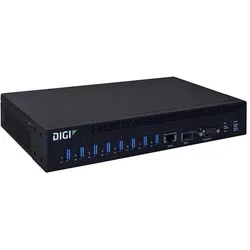 Digi Anywhere 8 Plus (USB-A, 8 Ports), Dockingstation + USB Hub, Schwarz