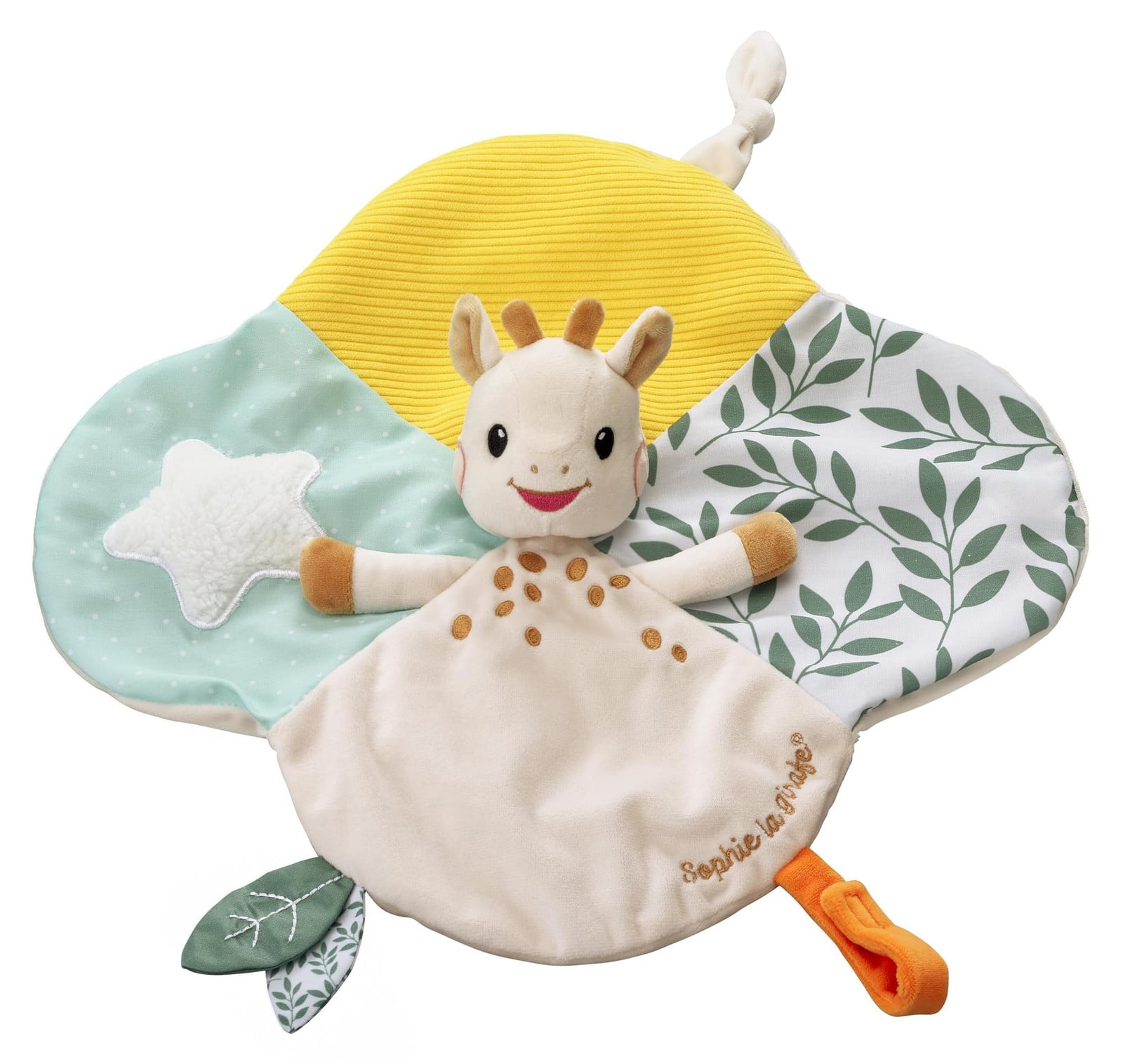 Sophie la girafe Knuffeldoek met fopspeenband